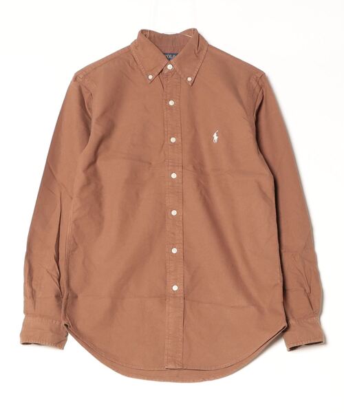POLO RALPH LAUREN(ポロ ラルフ ローレン)の「クラシック フィット ガーメントダイド オックスフォード シャツ(シャツ/ブラウス・メンズ・グレー系・L/M/S/XL/XS)」の3枚目の写真