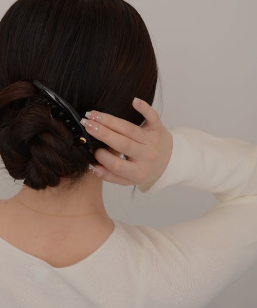 セール】【resonance】べっ甲 ゴールドプレート ヘアコーム（その他
