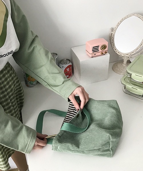 urbanfemine./コーデュロイミニトートバッグ U7363（トート