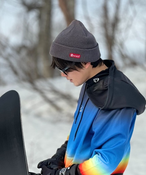 Clef（クレ）の「【クレ】エムティー ワーカーズ ワッチ（ニットキャップ/ビーニー・メンズ・グレー/マスタード/ブラック/グレイッシュブルー・FREE）」の3枚目の写真