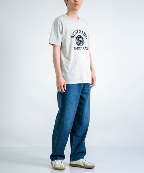 MIXTA（ミクスタ）の「[Mixta] mens / TABBY CAT（Tシャツ/カットソー・メンズ・ベージュ/グレー・L/M）」の17枚目の写真