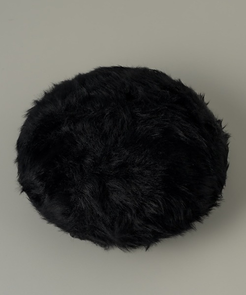 muku（ムク）の「BERET / FUR（ハンチング/ベレー帽・レディース・ブラック・FREE）」の16枚目の写真