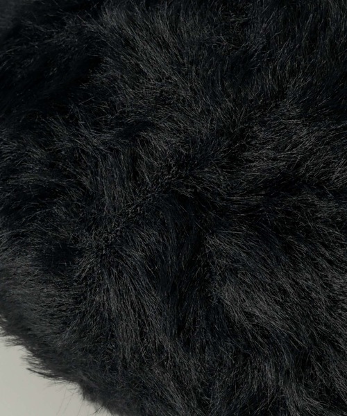 muku（ムク）の「BERET / FUR（ハンチング/ベレー帽・レディース・ブラック・FREE）」の17枚目の写真