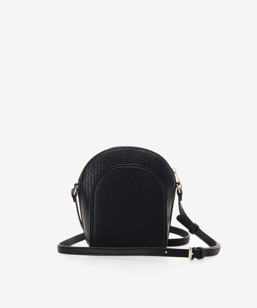 & chouette（アンドシュエット）の「かごバッグ風 ショルダーバッグ（ショルダーバッグ・レディース・オフホワイト/ブラック/黄緑系・FREE）」の13枚目の写真