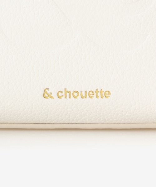 & chouette（アンドシュエット）の「かごバッグ風 ショルダーバッグ（ショルダーバッグ・レディース・オフホワイト/ブラック/黄緑系・FREE）」の8枚目の写真