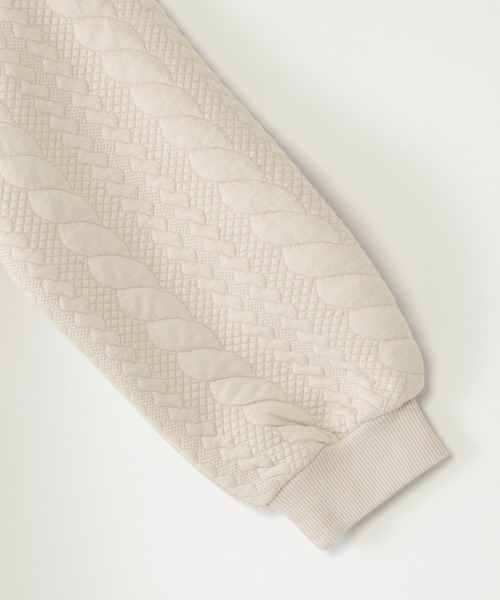 ikka（イッカ）の「フクレジャカードドッキングスカートワンピース（120~160cm）（ワンピース・キッズ・ブラック/ベージュ・120/130/140/150/160）」の7枚目の写真