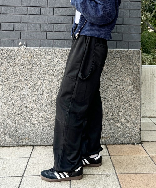 ISOOK(アイスー)の「【ISOOK / アイスー】シームデザインスウェットパンツ / ジョガーパンツ ワイドパンツ バレルパンツ ブロークコア ZOZOTOWN限定(スウェットパンツ・レディース・ブラック/グレー・FREE)」の12枚目の写真