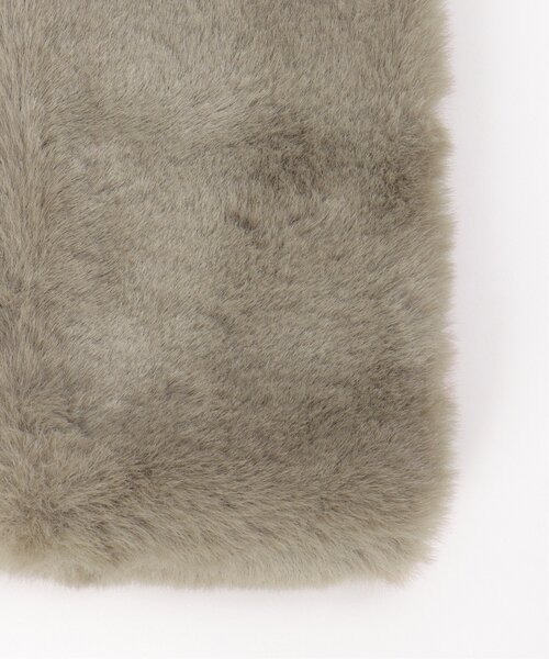 LBC（エルビーシー）の「フェイクファーティペット（マフラー・レディース・ブラウン/ベージュ・FREE）」の9枚目の写真