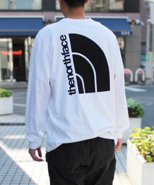 THE NORTH FACE(ザノースフェイス)の「【THE NORTH FACE】ノースフェイス M L/S JUMBO HALF DOME TEE ハーフドーム Tシャツ NF0A84FX(Tシャツ/カットソー・メンズ・ホワイト/イエロー・S/M/L/XL)」の8枚目の写真