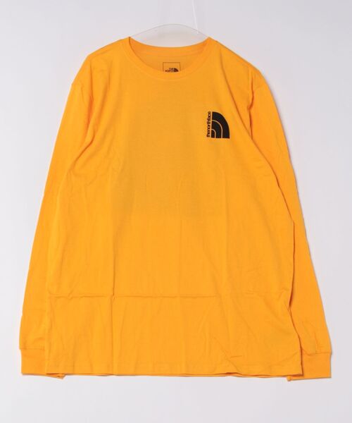 THE NORTH FACE(ザノースフェイス)の「【THE NORTH FACE】ノースフェイス M L/S JUMBO HALF DOME TEE ハーフドーム Tシャツ NF0A84FX(Tシャツ/カットソー・メンズ・ホワイト/イエロー・S/M/L/XL)」の15枚目の写真