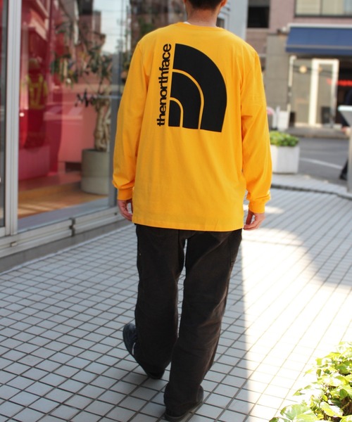THE NORTH FACE(ザノースフェイス)の「【THE NORTH FACE】ノースフェイス M L/S JUMBO HALF DOME TEE ハーフドーム Tシャツ NF0A84FX(Tシャツ/カットソー・メンズ・ホワイト/イエロー・S/M/L/XL)」の12枚目の写真