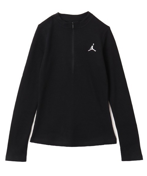 JORDAN BRAND(ジョーダンブランド)の「JORDAN BRAND AS W J LS KNIT TOP / ジョーダン ブランド ウィメンズ ジョーダン ニット L/S トップ / NIKE 【SP】(ニット/セーター・レディース・ブラック/ブラウン・M/S)」の3枚目の写真