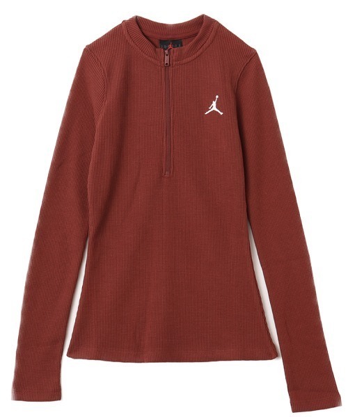 JORDAN BRAND(ジョーダンブランド)の「JORDAN BRAND AS W J LS KNIT TOP / ジョーダン ブランド ウィメンズ ジョーダン ニット L/S トップ / NIKE 【SP】(ニット/セーター・レディース・ブラック/ブラウン・M/S)」の11枚目の写真