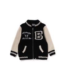 2001年 A BATHNG APE スウェットカーディガン org.jpg