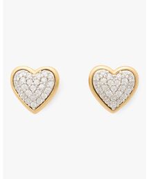 【kate spade】ラッキー チャーム パヴェ クローバー ピアス ラッキー チャーム パヴェ クローバー ピアス（ピアス（両耳用