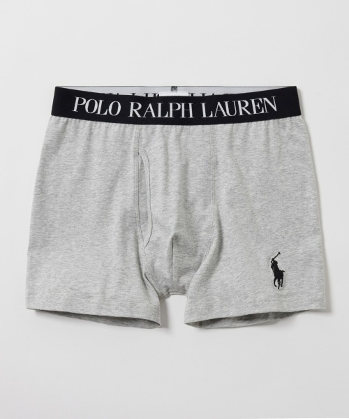 POLO RALPH LAUREN（ポロ ラルフ ローレン）の「【POLO RALPH LAUREN】無地 ボクサーブリーフ（ボクサーパンツ・メンズ・ネイビー/ブラック/レッド/ヘザーグレー・LARGE/MEDIUM）」の3枚目の写真