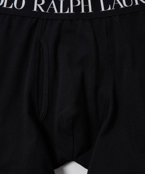 POLO RALPH LAUREN（ポロ ラルフ ローレン）の「【POLO RALPH LAUREN】無地 ボクサーブリーフ（ボクサーパンツ・メンズ・ネイビー/ブラック/レッド/ヘザーグレー・LARGE/MEDIUM）」の6枚目の写真