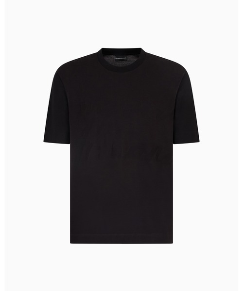 EMPORIO ARMANI(エンポリオアルマーニ)の「【エンポリオ アルマーニ】Tシャツ ジャージー ジャカードロゴ(Tシャツ/カットソー・メンズ・ホワイト系/ダークネイビー/ブラック・LARGE/MEDIUM/SMALL/X-LARGE/XX-LARGE/XXX-LARGE/X-SMALL)」の8枚目の写真