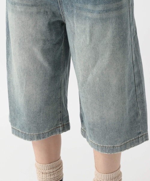 FOREVER 21（フォーエバー トゥエンティーワン）の「【2025SS】加工デニムハーフパンツ（デニムパンツ・レディース・ブルー/ブラック・MEDIUM/SMALL）」の16枚目の写真