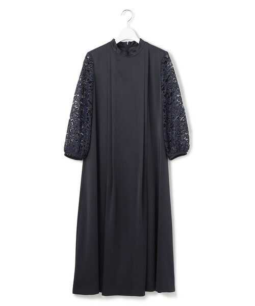 【新品タグ付き】23区 applaudir 総レースロングドレスワンピース M APPLAUDIR】マルフィークレース ドレス / 23区 | ファッション通販