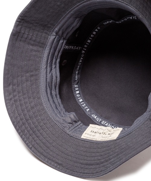 Sandinista(サンディニスタ)の「Chino Bucket Hat / チノバケットハット(ハット・メンズ・ベージュ系その他/ブラック/ネイビー/チャコール・LARGE/MEDIUM)」の8枚目の写真