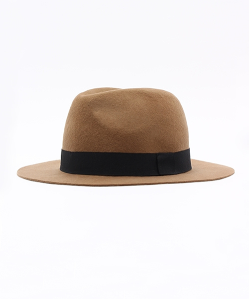 earth music&ecology（アースミュージックアンドエコロジー）の「広ツバ中折れハット（ハット・レディース・キャメル/グレー/ブラック・FREE）」の12枚目の写真