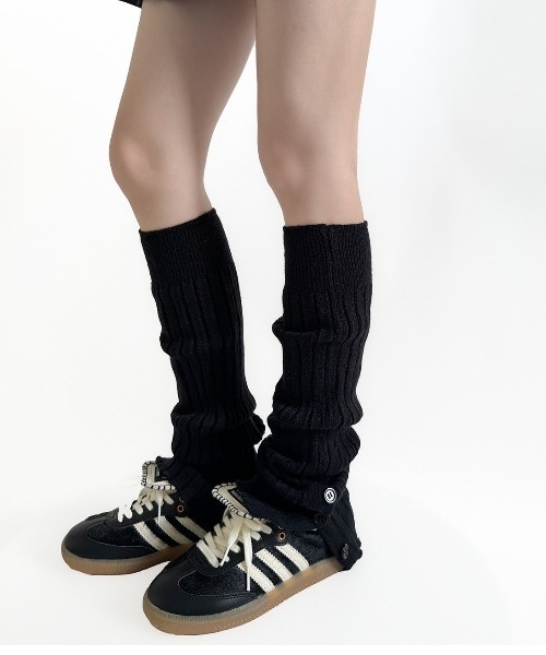 almo（アルモ）の「【LAMPOON】ボタンレッグウォーマー（レッグウォーマー・レディース・ホワイト/グレー/ブラック・FREE）」の15枚目の写真