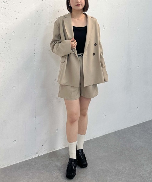 25SS ダブルブレストジャケット URBAN RESEARCH｜『2サイズ展開』ダブルブレストブレザー