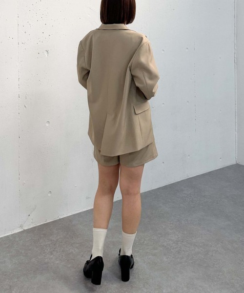 archives（アルシーヴ）の「【25ss/セットアップ対応】ダブルブレストテーラードジャケット（テーラードジャケット・レディース・ベージュ/グレー/ブラック・MEDIUM）」の11枚目の写真