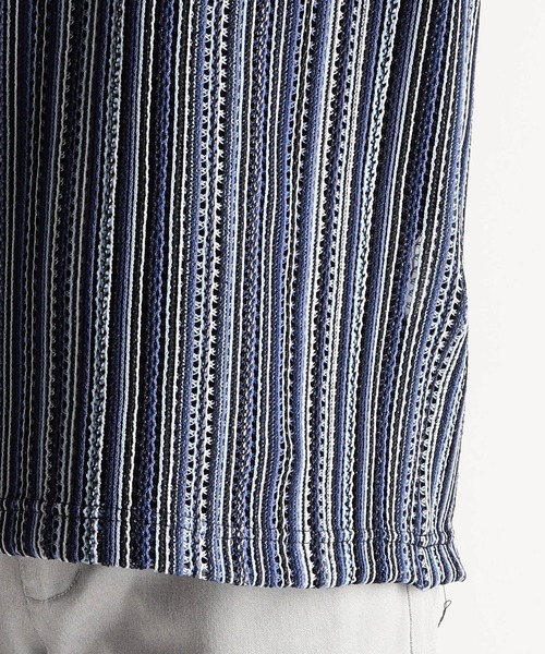 NICOLE CLUB FOR MEN（ニコルクラブフォーメン）の「ラッセルレースアンサンブルTシャツ（Tシャツ/カットソー・メンズ・ブルー系/グリーン系/ブラック/グレー系・MEDIUM/X-LARGE/LARGE）」の13枚目の写真