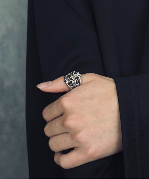 blatto(ブラット)の「【B-925 SILVER】925リング b925-r261-15g(リング・メンズ・シルバー・FREE)」の6枚目の写真