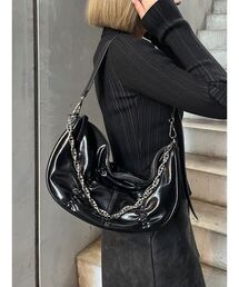 MURUA | ロゴモチーフギャザーショルダーバッグ(ショルダーバッグ)