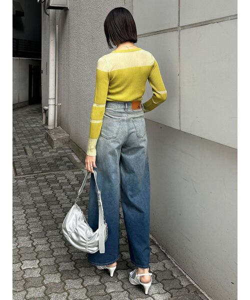 MURUA（ムルーア）の「ロゴモチーフギャザーショルダーバッグ（ショルダーバッグ・レディース・ブラック/シルバー・FREE）」の16枚目の写真