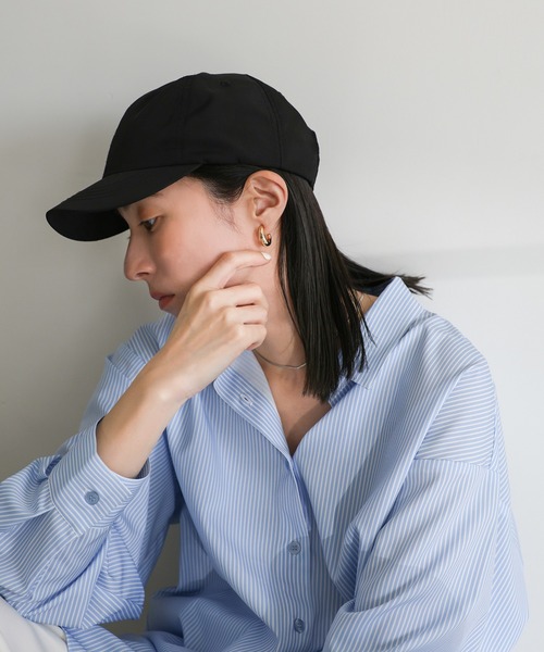 select MOCA（セレクトモカ）の「カーブラインメタルイヤリング（イヤリング・レディース・ゴールド/シルバー・FREE）」の3枚目の写真