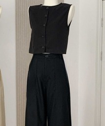 CADBURY（キャドバリー）の「ｷｬﾐﾄｯﾌﾟｽ+ﾜｲﾄﾞﾌﾚｱﾊﾟﾝﾂｾｯﾄｱｯﾌﾟ（つなぎ/オールインワン）」