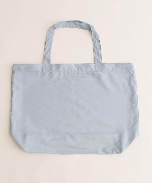 Whinny（ホワイニー）の「Whinny/ホネホネ闇うさぎのデカバッグ（トートバッグ・レディース・サックスブルー/ブラック・FREE）」の7枚目の写真