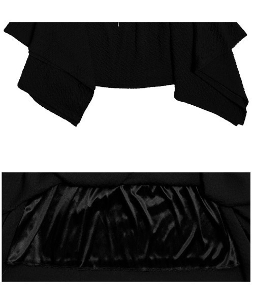 anyonemore（エニワンモア）の「エンボスクエアレイヤードミディスカート（スカート・レディース・ブラック・FREE）」の22枚目の写真