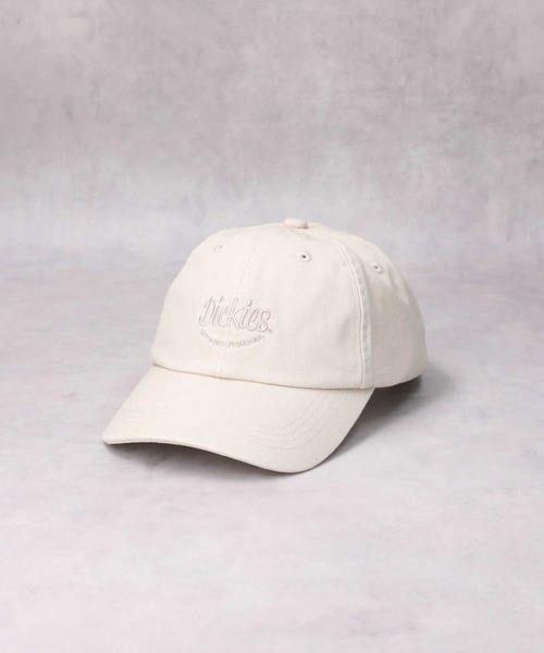 Dickies(ディッキーズ)の「【Dickies】ピグメント刺繍キャップ(キャップ・レディース・ブラック/ピンク/キナリ・フリー)」の1枚目の写真