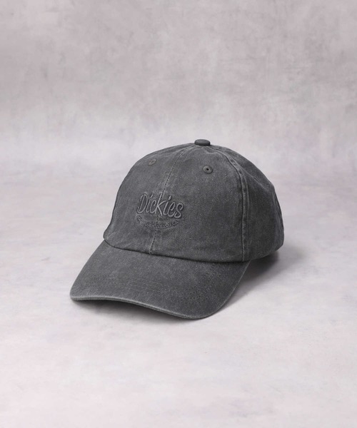 Dickies(ディッキーズ)の「【Dickies】ピグメント刺繍キャップ(キャップ・レディース・ブラック/ピンク/キナリ・フリー)」の2枚目の写真