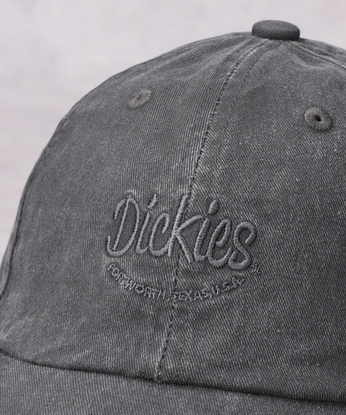 Dickies(ディッキーズ)の「【Dickies】ピグメント刺繍キャップ(キャップ・レディース・ブラック/ピンク/キナリ・フリー)」の8枚目の写真