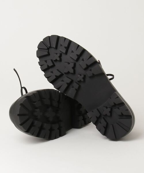 ARTESANOS（アルテサノス）の「ARTESANOS 3 EYELET MOCCASIN アルテサノス ガラスレザー 3アイレット モカシン（モカシン/デッキシューズ・レディース・ブラック・37/38/39/36）」の16枚目の写真