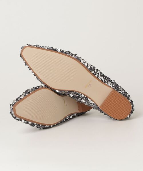 ROSE BUD（ローズバッド）の「スパンコールフラットシューズ（パンプス・レディース・ベージュ/シルバー・38/37/36）」の3枚目の写真