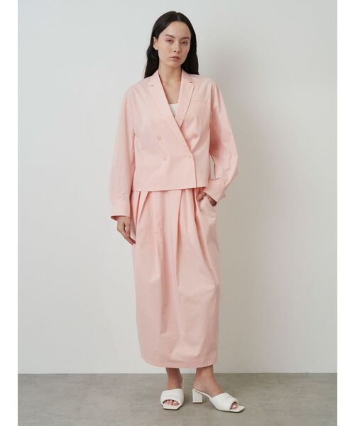 ELENDEEK（エレンディーク）の「バレルシルエットスカート（スカート・レディース・ブラック/アイボリー/ピンク・02/01）」の8枚目の写真