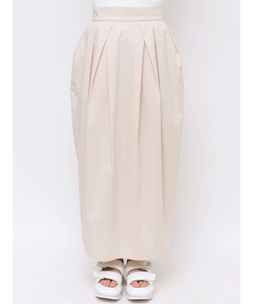 ELENDEEK（エレンディーク）の「バレルシルエットスカート（スカート・レディース・ブラック/アイボリー/ピンク・02/01）」の16枚目の写真