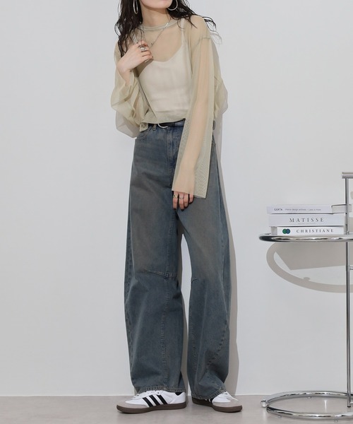 hunch(ハンチ)の「hunch リバーシブルパワーネット(その他トップス・レディース・ベージュ系/ブラック×グレー/グリーン×ピンク・FREE)」の11枚目の写真
