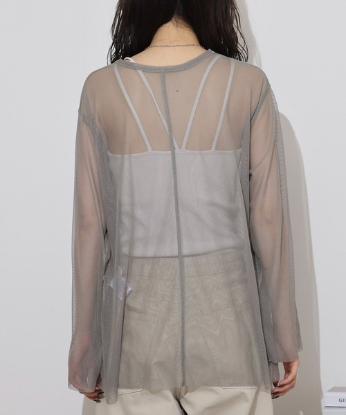 hunch(ハンチ)の「hunch リバーシブルパワーネット(その他トップス・レディース・ベージュ系/ブラック×グレー/グリーン×ピンク・FREE)」の18枚目の写真
