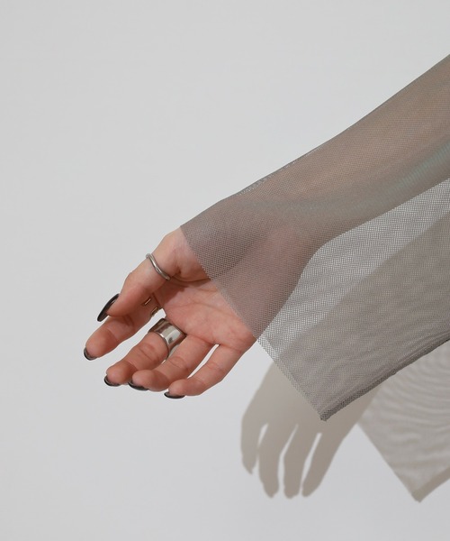 hunch(ハンチ)の「hunch リバーシブルパワーネット(その他トップス・レディース・ベージュ系/ブラック×グレー/グリーン×ピンク・FREE)」の21枚目の写真