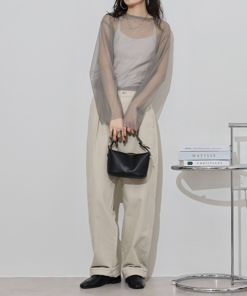 hunch(ハンチ)の「hunch リバーシブルパワーネット(その他トップス・レディース・ベージュ系/ブラック×グレー/グリーン×ピンク・FREE)」の15枚目の写真