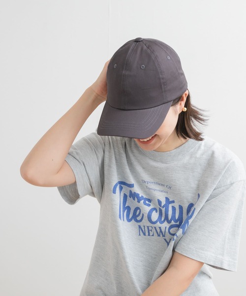 URBAN RESEARCH DOORS（アーバンリサーチドアーズ）の「ツイルキャップ（キャップ・レディース・チャコールグレー/ブラック/ベージュ・ONE）」の4枚目の写真