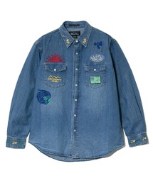MANASTASH（マナスタッシュ）の「MANASTASH/マナスタッシュ　WESTERN EMB. SHIRT（シャツ/ブラウス・メンズ）」